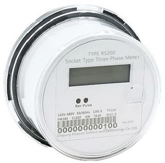 RS200 Socket Type Three Phase Meter